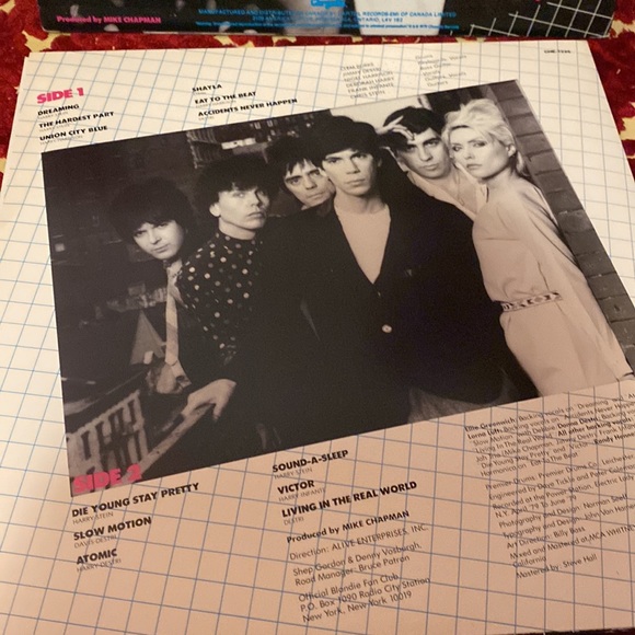 Blondie Vinyl Eat The Beat - Picture 4 of 7